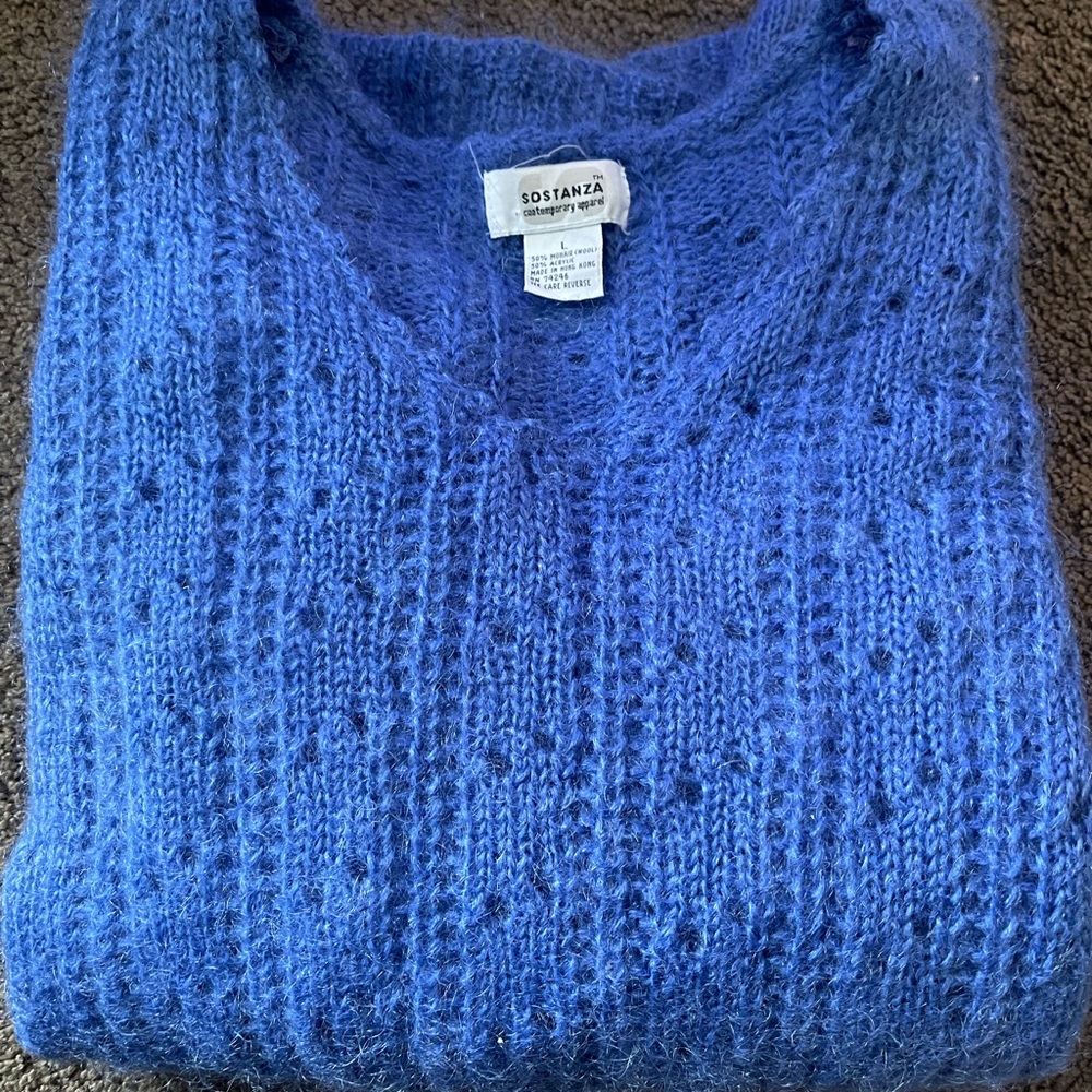 Sostanza Blue Women's Sweater